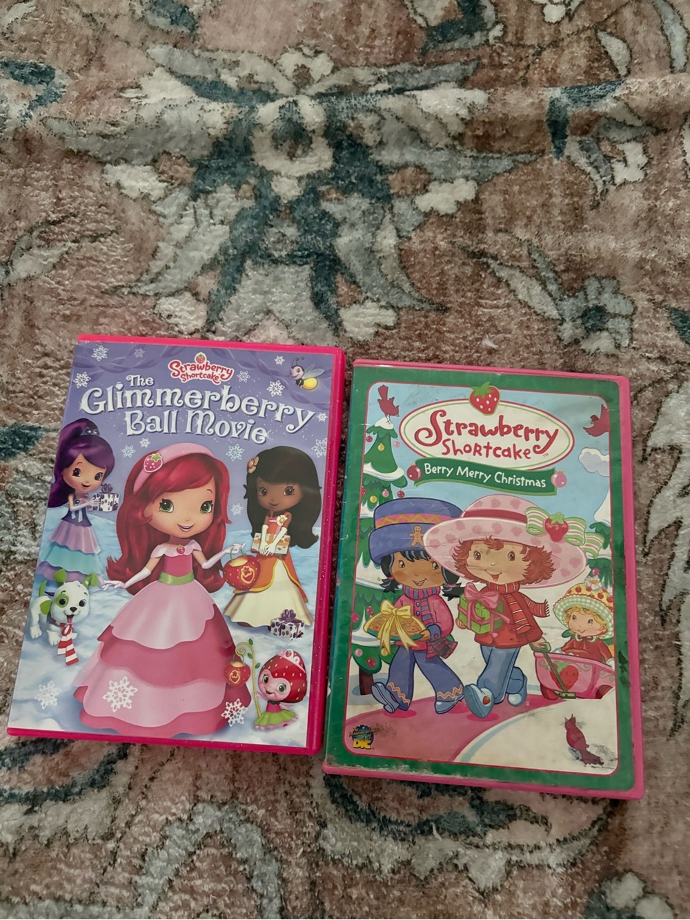 Strawberry Shortcake The Glimmerberry Ball and Berry Merry Christmas Movie DVD